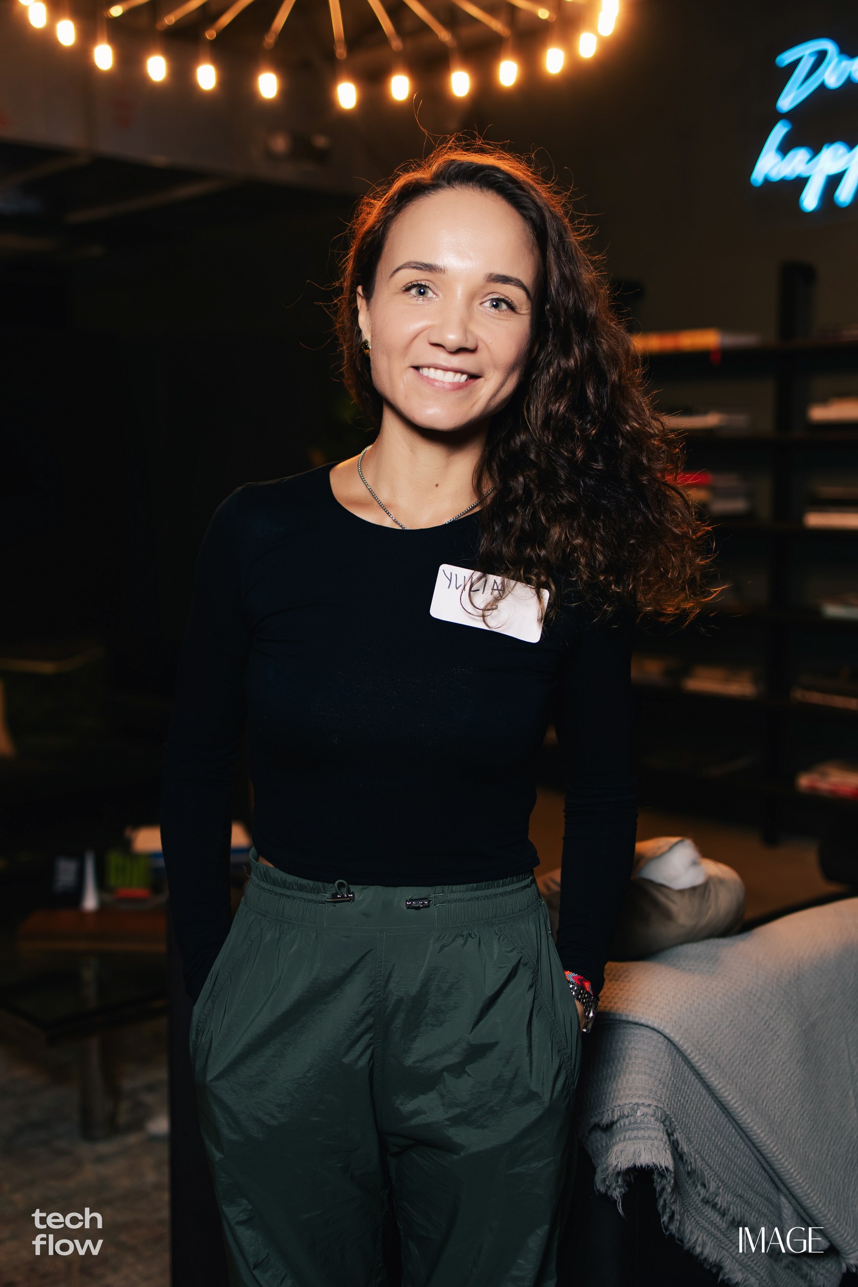 Yulia Strokova, founder of Impact.Edition — Tech Flow Miami, November 2024.